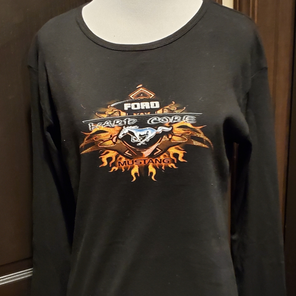 NWT Ford Mustang Long Sleeve Top